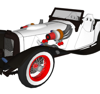 超精细汽车模型 捷豹 jaguar SS100_SU2015